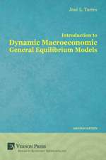 Introduction to Dynamic Macroeconomic General Equilibrium Models