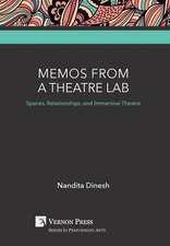 Memos from a Theatre Lab