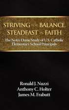 Striving for Balance, Steadfast in Faith