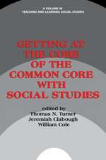 Getting at the Core of the Common Core with Social Studies