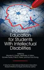 Inclusive Education for Students with Intellectual Disabilities (Hc): Insights from Business, Nonprofit, and Education (Hc)