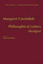 Cavendish, M: Philosophical Letters, Abridged