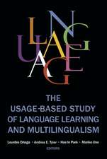 The Usage-based Study of Language Learning and Multilinguali