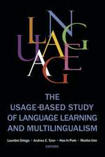 The Usage-Based Study of Language Learning and Multilingualism