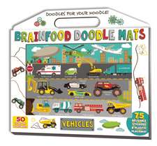 Brainfood Doodle Mats: Vehicles