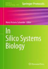 In Silico Systems Biology