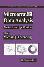 Microarray Data Analysis: Methods and Applications