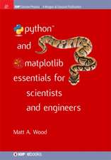 Python and Matplotlib Essentials for Scientists and Engineers: Theory and Practice