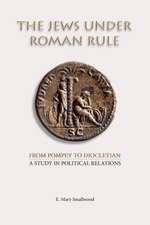 The Jews Under Roman Rule: A Study in Political Relations