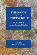 Theology of the Hebrew Bible, volume 1