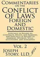 Commentaries on the Conflict of Laws