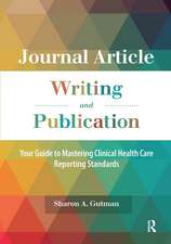 Journal Article Writing and Publication