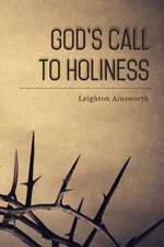 God's Call to Holiness