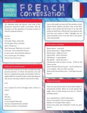 French Conversation (Speedy Study Guide)