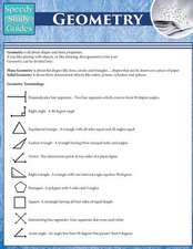 Geometry (Speedy Study Guides