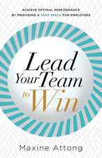 Lead Your Team to Win