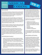 Medical Coding ICD-9 (Speedy Study Guide)