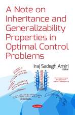 Note on Inheritance & Generalizability: Properties in Optimal Control Problems