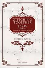 Stitching Together an Essay