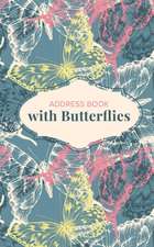 Address Book with Butterflies