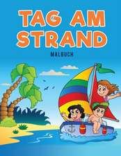 Kids, C: Tag am Strand Malbuch