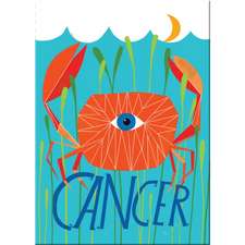 Lisa Congdon for Em & Friends Cancer Zodiac Magnet