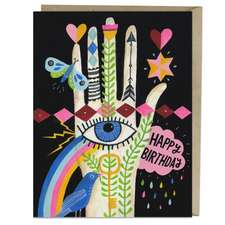 6-Pack Lisa Congdon for Emily McDowell & Friends Women Rainbow Hand Card