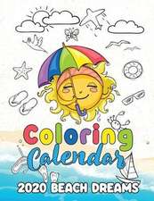 Coloring Calendar 2020 Beach Dreams