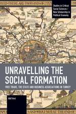 Avci, A: Unravelling the Social Formation