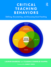 Critical Teaching Behaviors