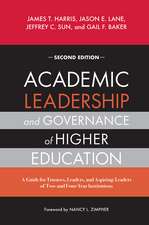 Academic Leadership and Governance of Higher Education