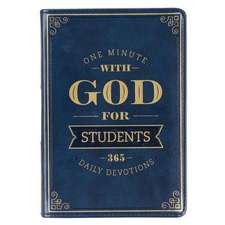 1 MIN W/GOD FOR STUDENTS DEVO