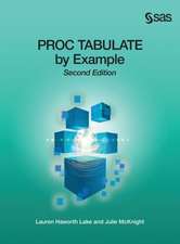 PROC TABULATE by Example, Second Edition (Hardcover edition)
