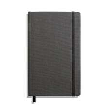 Shinola Journal, Soft Linen, Ruled, Charcoal Gray (5.25x8.25)