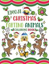 Emoji Christmas Farting Animals Coloring Book