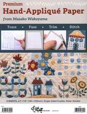 Wakayama, M: Premium Hand-Applique Paper from Masako Wakayam