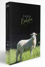 Biblia Rvr60 Letra Grande Tamaño Manual, Tapa Dura Con Nombres de Dios, Cordero de Dios / Spanish Bible Rvr60 Handy Size LP with Names of God, Lamb of