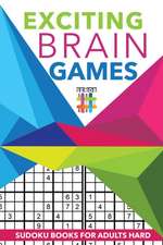 Exciting Brain Games | Sudoku Books for Adults Hard