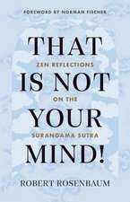 That Is Not Your Mind!: Zen Reflections on the Surangama Sutra