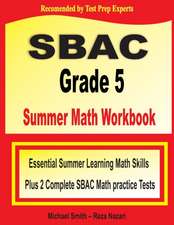 SBAC Grade 5 Summer Math Workbook