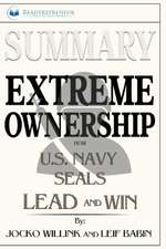 Summary of Extreme Ownership