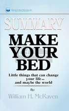 Summary of Make Your Bed