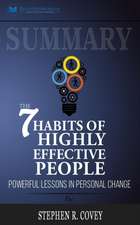 Summary of The 7 Habits of Highly Effective People