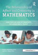 The Relationship of Affect and Creativity in Mathematics: How the Five Legs of Creativity Influence Math Talent