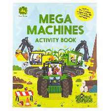 John Deere Kids Mega Machines Activity Book