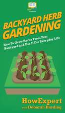 Backyard Herb Gardening