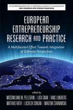 European Entrepreneurship Research and Practice