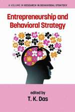 Entrepreneurship and Behavioral Strategy (hc)