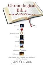 Chronological Bible meditations