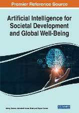 Artificial Intelligence for Societal Development and Global Well-Being